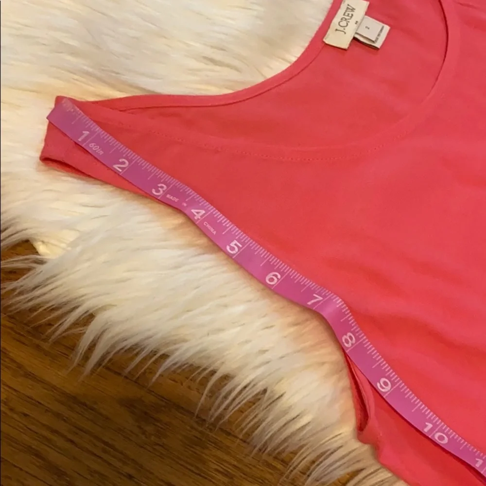 J.Crew hot pink tank top summer blouse size 2